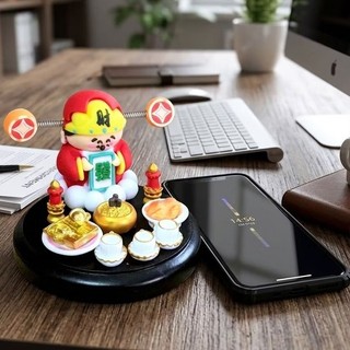 Bàn thờ tròn Thần Tài mini