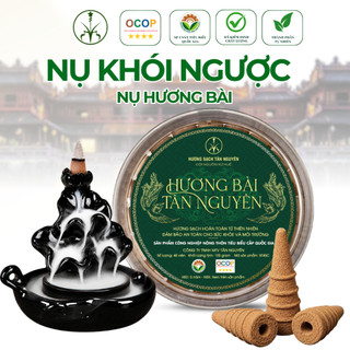 [OCOP 4 SAO - NỤ KHÓI NGƯỢC] Hộp 45 viên nụ trầm khói ngược Tân Nguyên, thơm dịu nhẹ, ngắm khói chảy như thác đổ