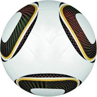 Quả bóng đá WC 2010 (size 5) tiêu chuẩn - Banh bóng đá size 5 + Tặng kim bơm túi lưới - Bảo hành da 12 thá