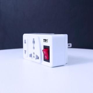 Ổ Cắm Du Lịch TPE ODL/8, 1 Ổ Cắm 2 Chấu, 1 Ổ Cắm 3 Chấu Có Công Tắc - thietbidienelec68