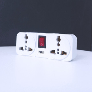 Ổ Cắm Du Lịch TPE ODL/9, 2 Ổ Cắm 3 Chấu, 1 Công Tắc On/Off - thietbidienelec68