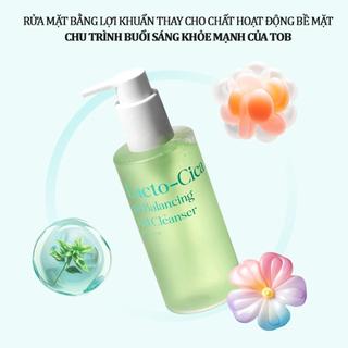 Sữa rửa mặt rau má TRUTH OF BEAUTY Lacto-Cica pH Balancing Gel Cleanser cân bằng pH, làm sạch dịu nhẹ 200ml