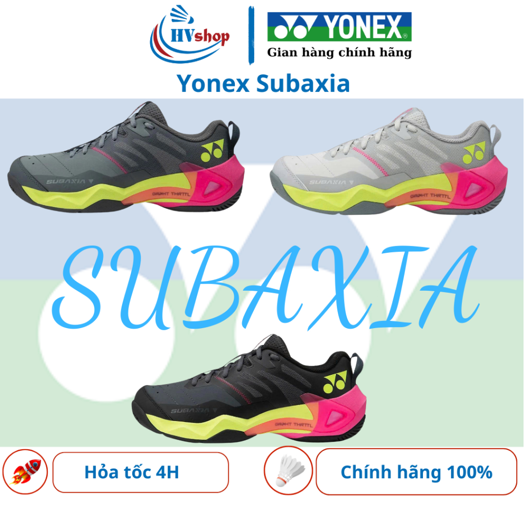 Giày câu lông Yonex Subaxia chính hãng, đệm Graphite Throttle cao cấp, bước tiến đột phá - HVShop