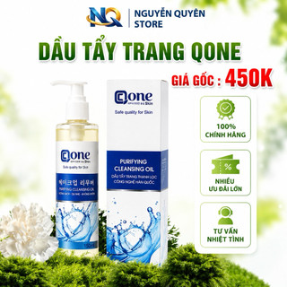 Dầu Tẩy Trang Qone Skin Purifying Cleansing Oil 150ml Công Nghệ Hàn Quốc Dịu Nhẹ Cho Da- Nguyễn Quyên Store