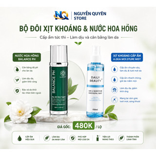 Xịt khoáng cấp ẩm làm dịu da A.qua Moi.sture Mist – Hỗ trợ phục hồi, giảm khô căng _ Nguyễn Quyên Store