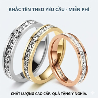 Couple Rings, engravable by GD Trang sức tùy chỉnh