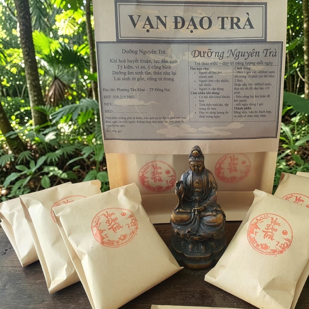 Dưỡng Nguyên Trà -(Ích khí kiện tỳ – Dưỡng huyết bổ thận – Điều hoà thân tâm)