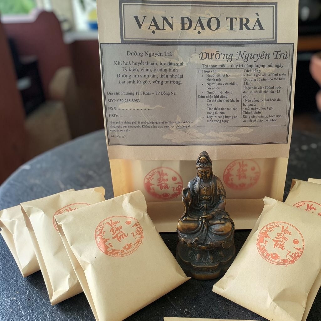Dưỡng Nguyên Trà -(Ích khí kiện tỳ – Dưỡng huyết bổ thận – Điều hoà thân tâm)