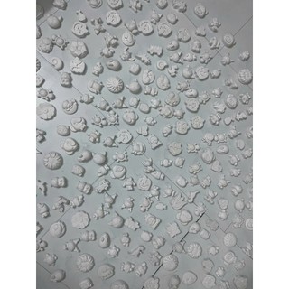 (Tặng kèm màu + cọ vẽ) Combo 10 tượng thạch cao mini 2d size 4-5cm siêu kute