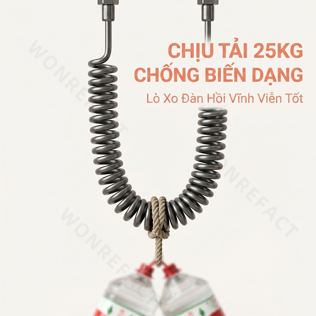 Dây Lò Xo Vòi Xịt Toilet Kéo Dài Co Giãn Thông Minh Ren G1/2 Phổ Thông - Ống Nước Vòi Xịt Phun Rửa Bồn Cầu Xám