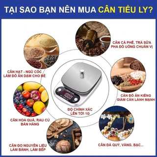 Cân tiểu ly điện tử, cân thực phẩm nhà bếp