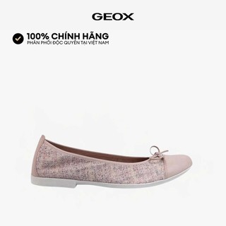 Giày Búp Bê Bé Gái GEOX J Plie' C Pr.Goa.Sue+Synt Lt