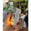 Quạt Mini K688 Pin Trâu 1800mAh Có Đèn LED, 100 Cấp Độ Gió, Màn Hình Hiển Thị Pin