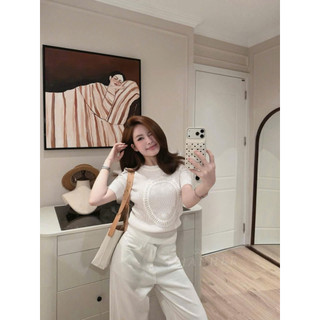Áo Len Lưới D Vòng Tròn Khánh Lê