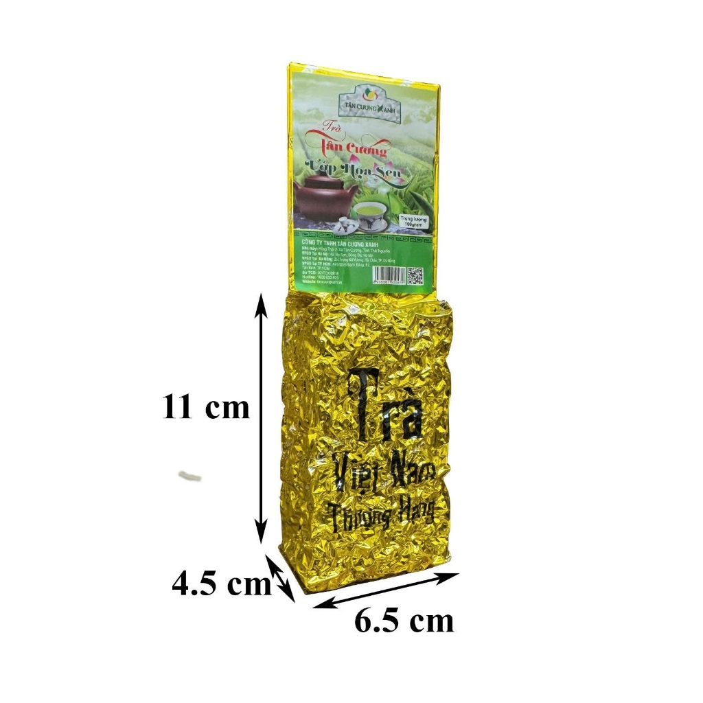 Trà Tân Cương Ướp Sen Tây Hồ 100gram