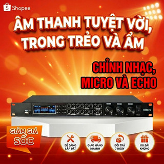 Vang Cơ Lai Số JB S90 Chống Hú Tự Động, Echo, Delay, Reverb Chỉnh Music, Micro Và Effect Cho Âm Hay, Mượt Mà Trong Trẻo