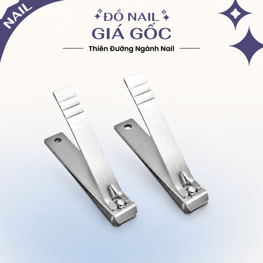Kìm bấm móng, cắt móng tay chân loại đầu vuông kìm ngang cao cấp 100% thép không gỉ các loại