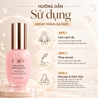Serum Mờ Nám Ruee Ver 2 Brightening Serum 50ml MP1494 – Làm Mờ Nám, Tàn Nhang, Dưỡng Sáng Da, Phục Hồi Da Treatment