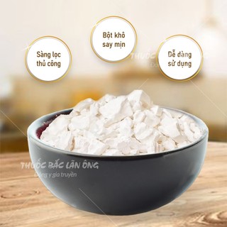 Bột sắn dây nguyên chất 500g, nấu chè, pha uống, thanh nhiệt, giải khát - Lãn Ông