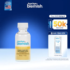 Chấm Mụn Thành Phần Vitamin C Bền Vững 30ml Giảm Thâm Mụn Nhanh Mụn Thâm Đỏ Thâm Đen Bye Bye Blemish