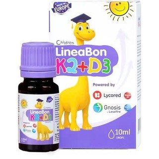 [HSD 05.2027] Combo 2 chai Dung dịch LineaBon K2 + D3 hỗ trợ phát triển xương và răng chai 10ml