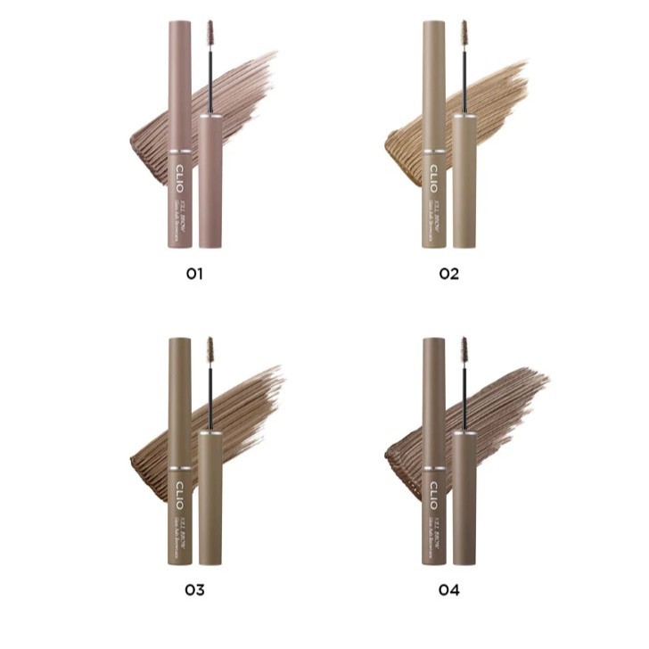 Mascara Lông Mày Clio Kill Brow Slim Ash Browcara - 3g