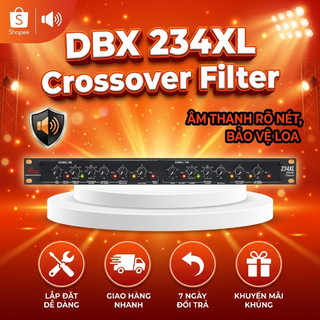 Lọc Xì Karaoke, Thiết Bị Chỉnh Âm Crossover Dbx-234xl ( Cắt Súp ) Xử Lý Tín Hiệu Tự Động, Cắt Tần Số Điện Tử, Bảo Vệ Loa