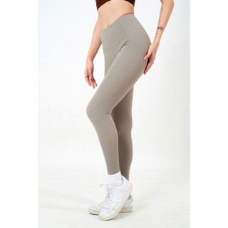 Quần Legging Nữ Tập Gym Yoga ICADO AT1 Quần Legging Cạp Cao Thun Lạnh Co Giãn 4 chiều thegioidotap
