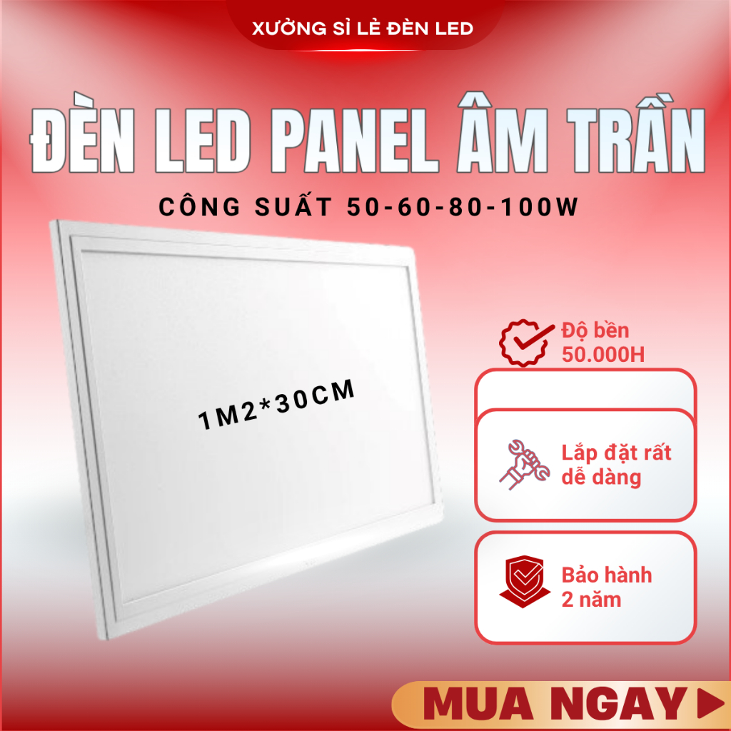 [Thẻ bảo hành kèm thư cảm ơn] Bảo hành 2 năm đèn dowlight, đèn ốp nổi, đèn ống bơ, đèn rọi ray