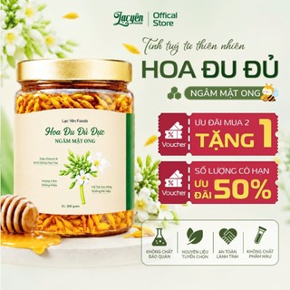 Hoa Đu Đủ Đực Ngâm Mật Ong Hoa Nhãn OCOP 4 Sao Lạc Yên Foods, hoa đu đủ đực sấy tươi thiên nhiên