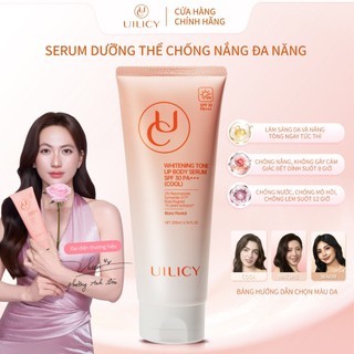 Tinh Chất Dưỡng Thể UILICY 200ml SPF30 PA+++ - Làm Trắng Toàn Thân, Nâng Tông Da Tone Lạnh, Thấm Nhanh Dịu Nhẹ