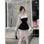 Set Cúp MC Đan Dây Nơ Hot Váy Xếp Ly Xoè Cực Phẩm