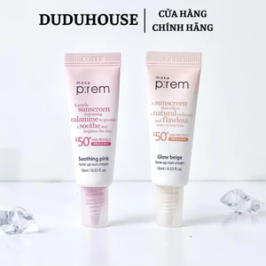 Kem Chống Nắng Make P:rem UV Defense Me Sun Cream SPF50+/PA++++ Nâng Tone, Kiềm Dầu 50ml Duduhouse