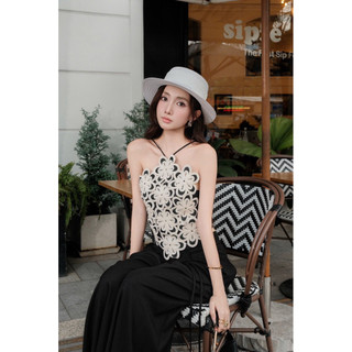 ÁO YẾM Kết hoa nhà Khánh An Clothing -Mã 25HO218