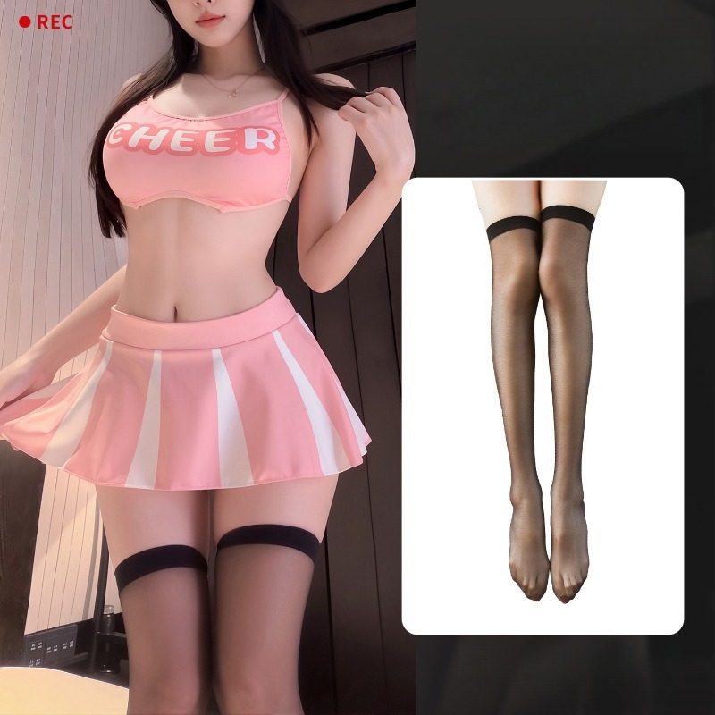 MiTwo Bộ trang phục cổ vũ bé bóng đá nữ trang phục hóa thân vai diễn quyến rũ dùng biểu diễn sân khấu hot(A-233)