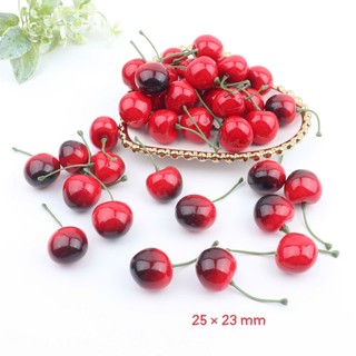 🍒 [ĐỘC QUYỀN] Set Charm Cherry Đỏ Kawaii Cao Cấp, Nơ Hồng Ngọt Ngào, Mèo Đen Dễ Thương, Phụ Kiện Dép Hottrend