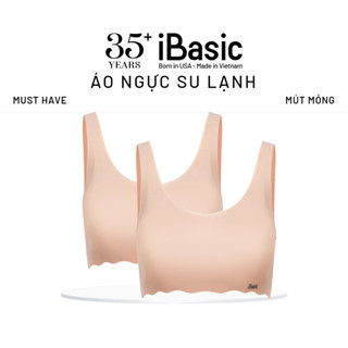 Áo ngực su tàng hình iBasic không đường may mút mỏng BRAT030 - BRAT030-PA2