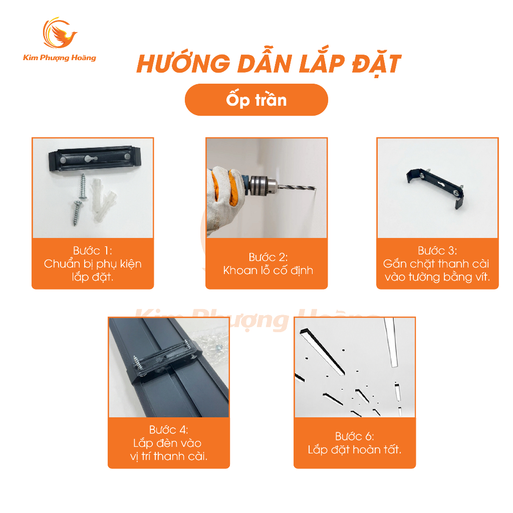 Đèn Led Hộp Thả Trần 48W- 58W, Đèn Máng Văn Phòng Ánh Sáng Trắng Bảo Hành 2 Năm