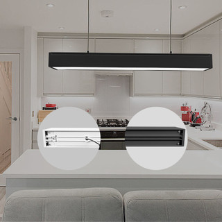 Đèn Thả Trần LED 48W 58W Ánh Sáng Trắng 6500K - Đèn Thả Văn Phòng, Bàn Họp, Nhà Phố Hiện Đại