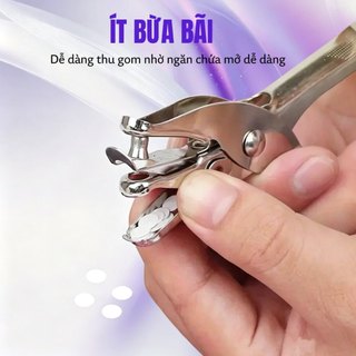 QUAFF kìm đục lỗ cầm tay 3/6mm – Đục 8 tờ 80gsm – Dùng thẻ treo, card, giấy tờ