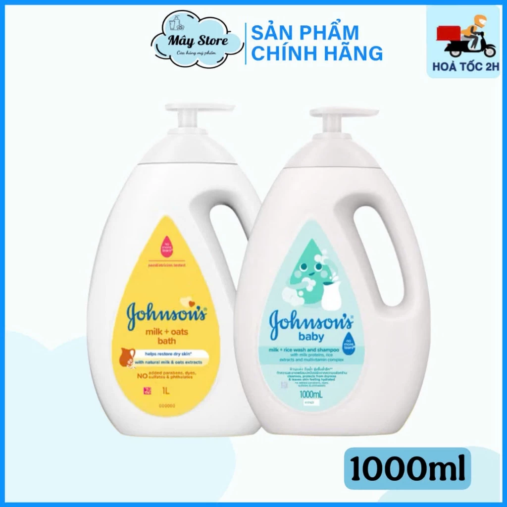 Sữa tắm Johnson's chai 1000ml