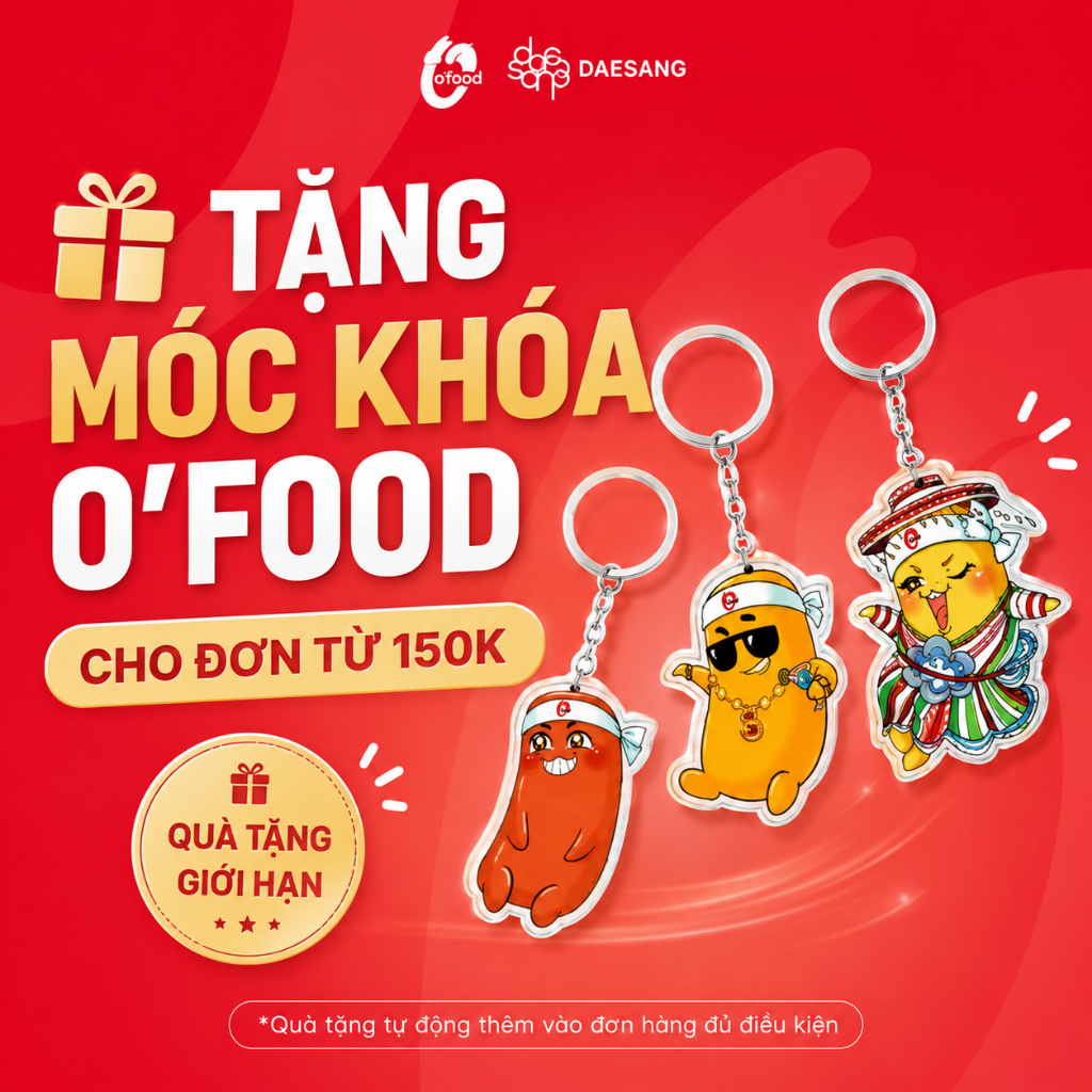 QUÀ TẶNG BẤT KÌ TỪ NHÀ O'FOOD