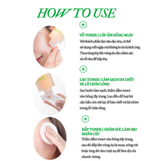 Nước hoa hồng TRUTH OF BEAUTY Cica-Mucin Calming Toner chiết xuất rau má, cấp ẩm sâu, giảm kích ứng, phục hồi làn da