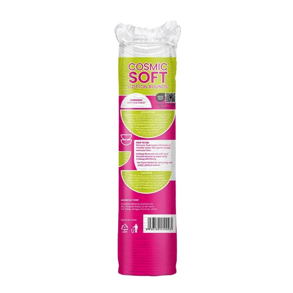 Combo 8 Bông Tẩy Trang GLXY Cosmic Soft Cotton Rounds (150pcs*8)