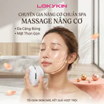 Máy Rửa Mặt Lokykin 4 trong 1 hỗ trợ Tẩy Trang, Nâng Cơ, Đẩy Tinh Chất, Rửa Mặt - Bảo Hành 365 Ngày — ảnh 4