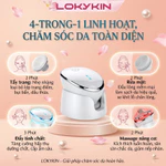 Máy Rửa Mặt Lokykin 4 trong 1 hỗ trợ Tẩy Trang, Nâng Cơ, Đẩy Tinh Chất, Rửa Mặt - Bảo Hành 365 Ngày — ảnh 3