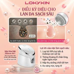 Máy Rửa Mặt Lokykin 4 trong 1 hỗ trợ Tẩy Trang, Nâng Cơ, Đẩy Tinh Chất, Rửa Mặt - Bảo Hành 365 Ngày — ảnh 6
