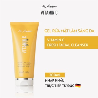 Gel rửa mặt sáng da M.Asam VITAMIN C Fresh Facial Cleanser 200ml