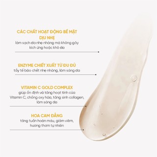 Gel rửa mặt sáng da M.Asam VITAMIN C Fresh Facial Cleanser 200ml