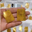 dán mèo thần tài mạ vàng 24k cầu may mắn tiền tài